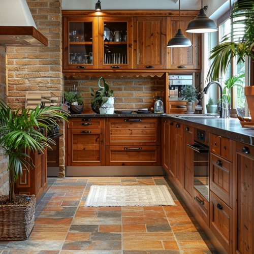 Modern kitchen with stainless steel sink and faucet, showcasing quality plumbing work in Sun Prairie, WI.